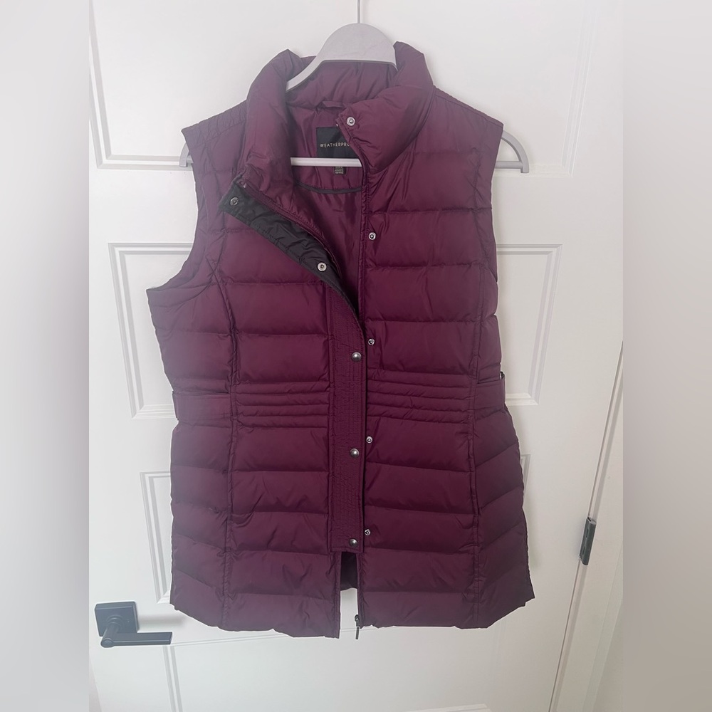 Weatherproof 
Women's Merlot Puffer Vest